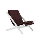 BOOGIE Chair – 205 White, 715 Brown