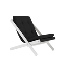 BOOGIE Chair – 205 White, 734 Dark Grey