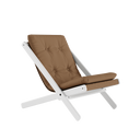 BOOGIE Chair – 205 White, 755 Mocca