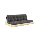BASE Sofa bed – 402 Black Night, 511 Charcoal, without side boxes