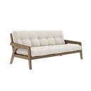 GRAB Sofa bed – 106 Carob Brown, 510 Ivory