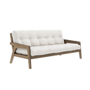 GRAB Sofa bed – 106 Carob Brown, 701 Natural