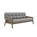 GRAB Sofa bed – 106 Carob Brown, 746 Grey