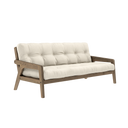 GRAB Sofa bed – 106 Carob Brown, 914 Linen