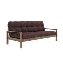 KNOB Sofa bed – 106 Carob Brown, 715 Brown