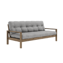 KNOB Sofa bed – 106 Carob Brown, 746 Grey