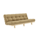 LEAN Sofa bed – 100 Raw Pine, 758 Wheat Beige