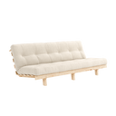 LEAN Sofa bed – 100 Raw Pine, 914 Linen