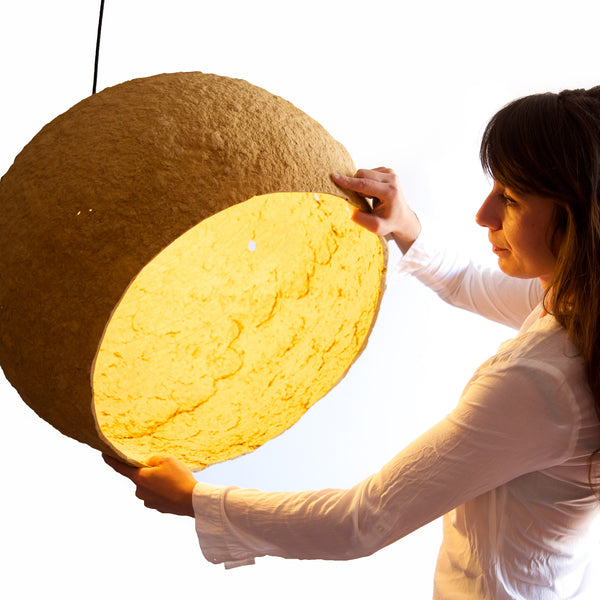 Papier mache lamps cheap