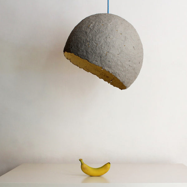Paper Mache Lamp 'Globe' scandinavian futon