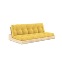 BASE Sofa bed – 101 Clear Lacquered Pine, 514 Honey