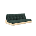 BASE Sofa bed – 402 Black Night, 512 Seaweed, without side boxes