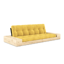 BASE Sofa bed – 402 Black Night, 514 Honey, with side boxes