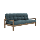 KNOB Sofa bed – 106 Carob Brown, 513 Pale Blue