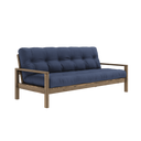 KNOB Sofa bed – 106 Carob Brown, 737 Navy