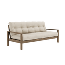 KNOB Sofa bed – 106 Carob Brown, 747 Beige