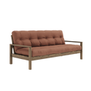 KNOB Sofa bed – 106 Carob Brown, 759 Clay Brown